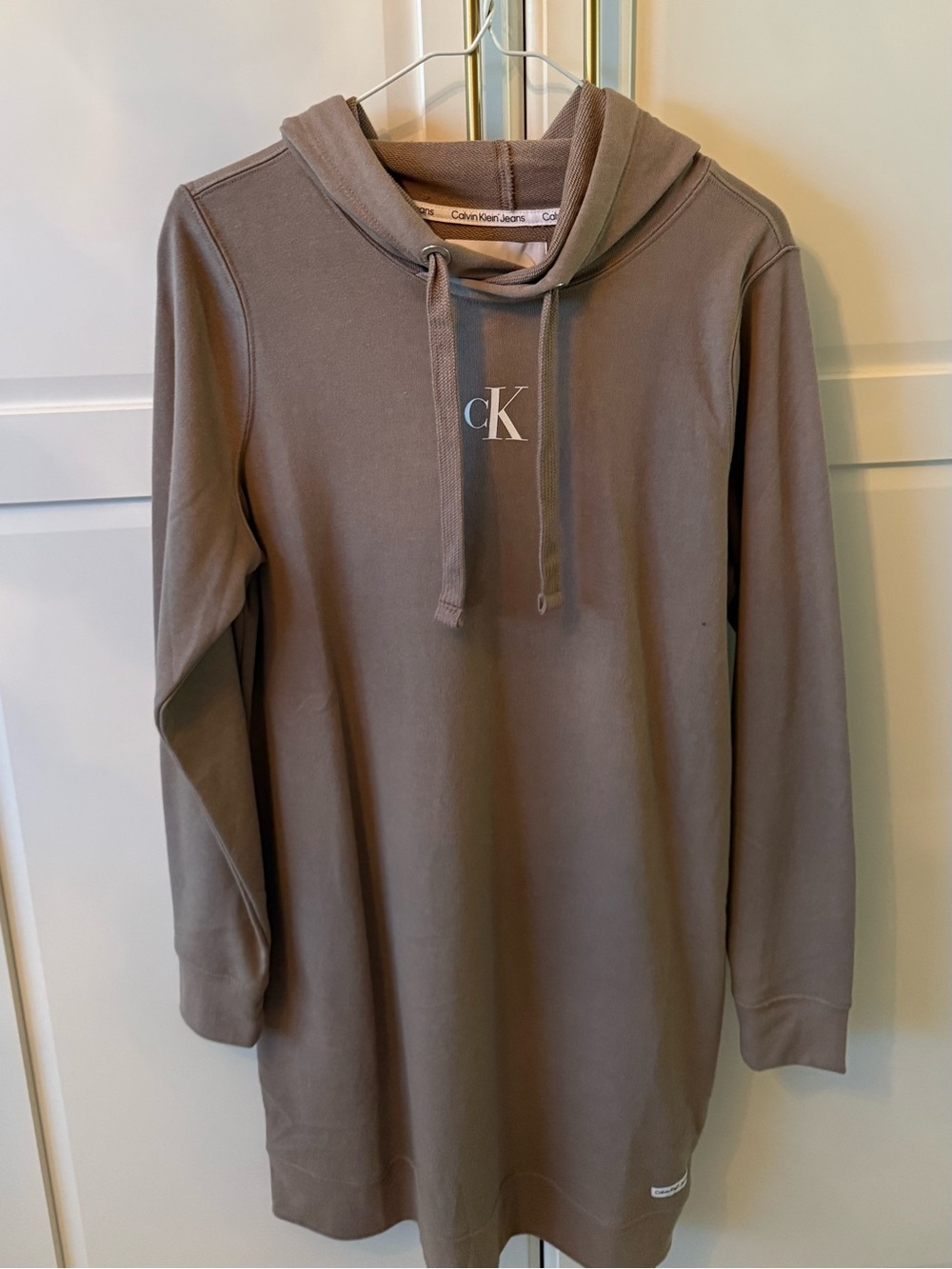 Calvin Klein hooded dress